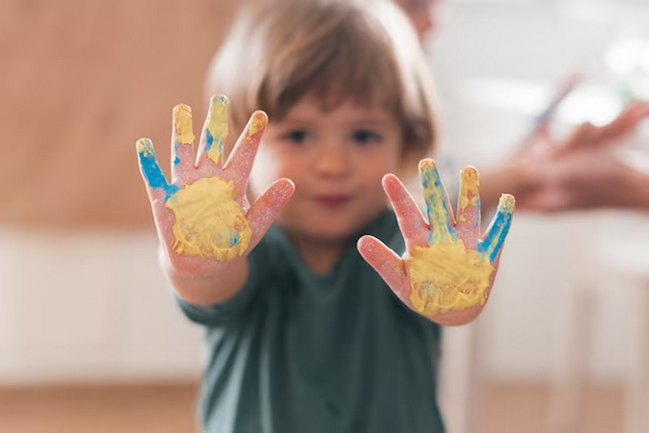 Introduction to Finger Painting in Early Childhood